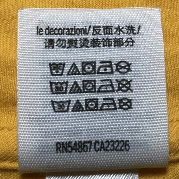 PINK Victoria’s Secret Yellow & White Bling Logo Print Short Sleeve Tee - Picture 8 of 9